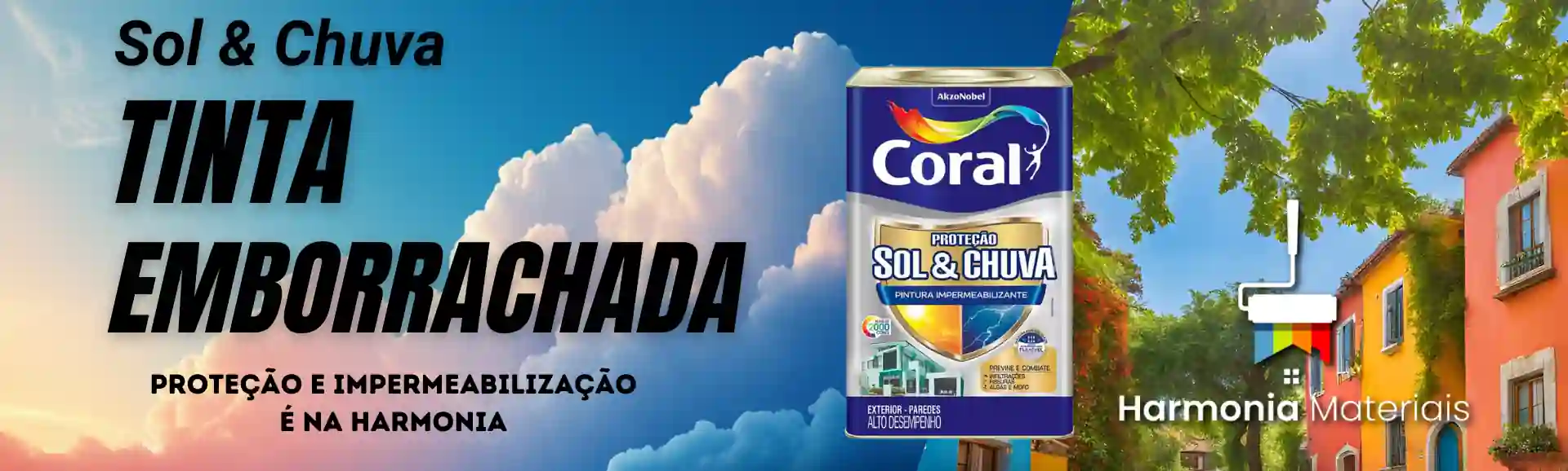 banner tinta emborrachada sol e chuva